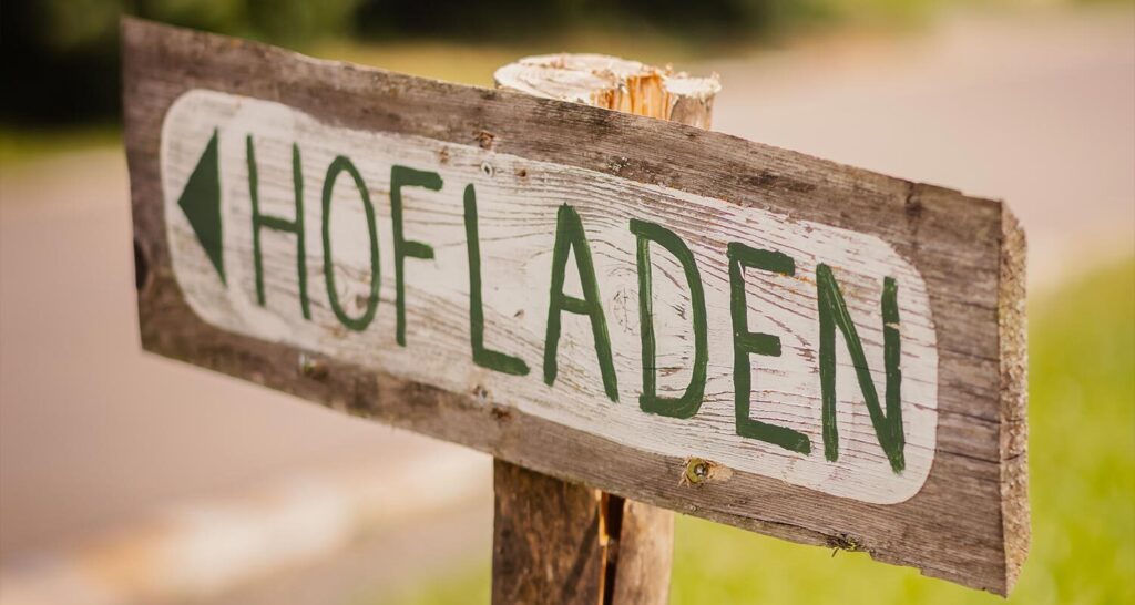 Hofladen Wegweiser